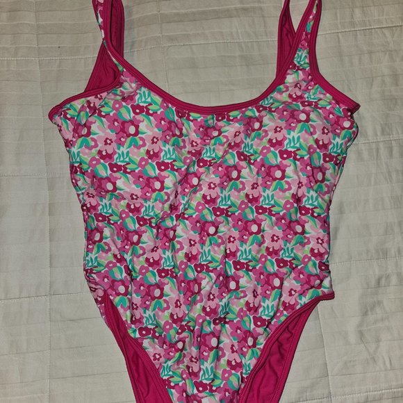 93 Play Street PIPER Raspberry Jam 80s Cut High Leg One Piece - Picture 3 of 8
